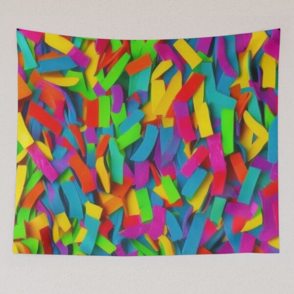 Item preview, Abstract Colorful Confetti Pattern designed and sold by calibrit.