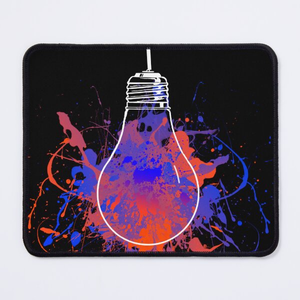 Item preview, Illuminated Reverie: Hanging Bulb with Enchanting Graphics designed and sold by Indianrocks.
