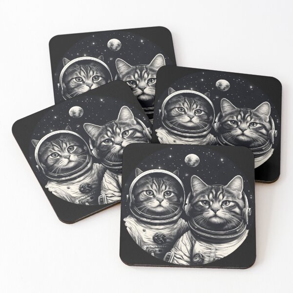Item preview, Astronaut cats  designed and sold by Anbe_design.