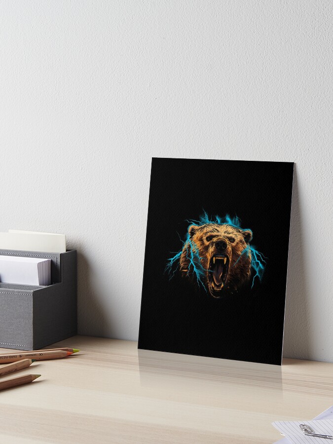 Angry Bear | Art Board Print