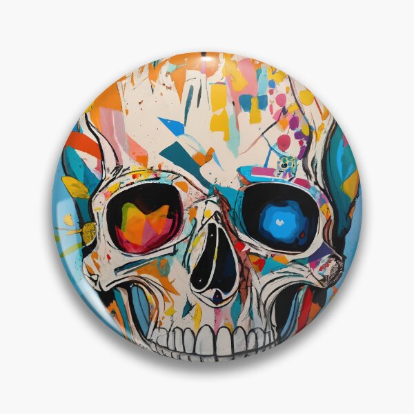 Item preview, Painting skull designed and sold by SabyDigitalArt.