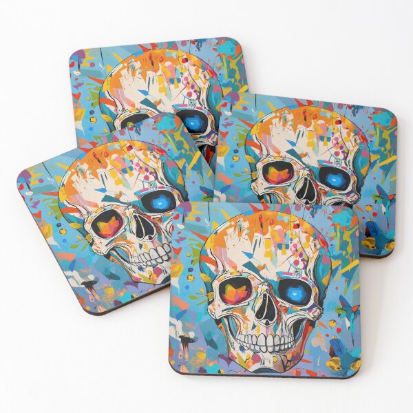 Item preview, Painting skull designed and sold by SabyDigitalArt.