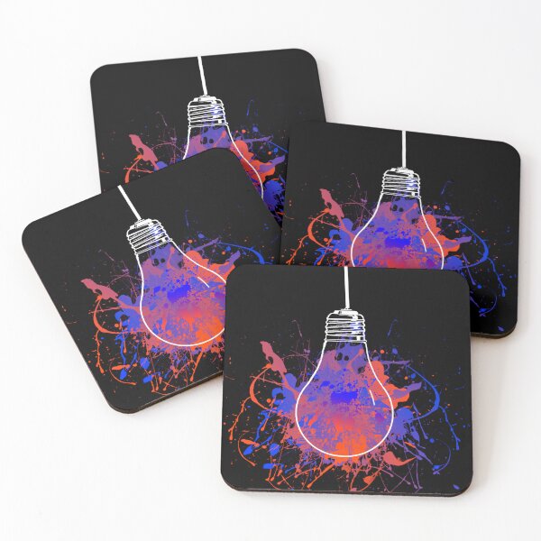 Item preview, Illuminated Reverie: Hanging Bulb with Enchanting Graphics designed and sold by Indianrocks.