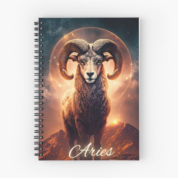 Item preview, Aries Astrology Art: The Bold Ram and Mars designed and sold by ieluxury.