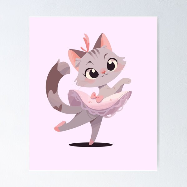 Item preview, Ballerina cat designed and sold by DerSenat.