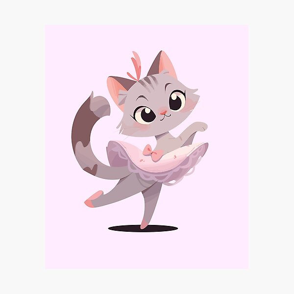 Item preview, Ballerina cat designed and sold by DerSenat.