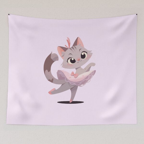 Item preview, Ballerina cat designed and sold by DerSenat.