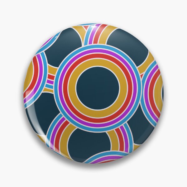 Item preview, retro sixties style abstract pattern designed and sold by pauloneill-art.