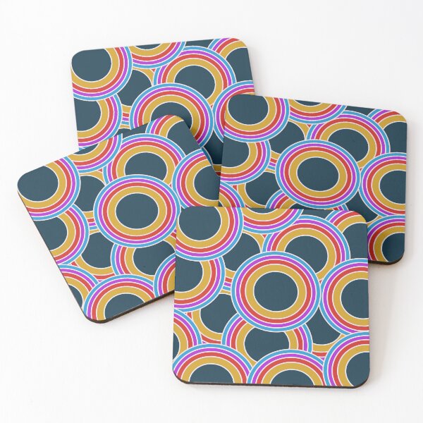 Item preview, retro sixties style abstract pattern designed and sold by pauloneill-art.