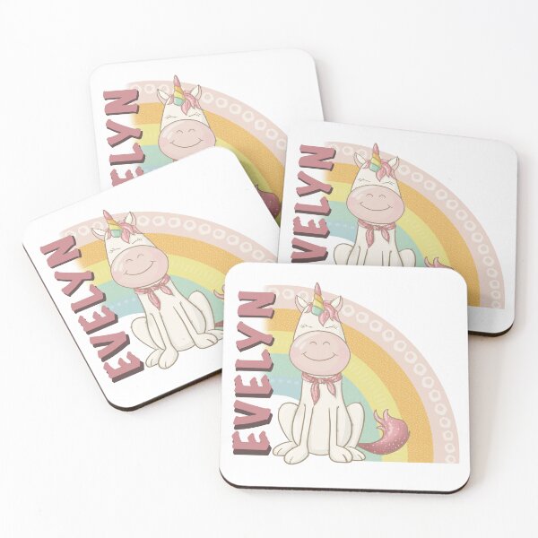 Item preview, My name unicorn wishes designed and sold by dewdabbledesign.