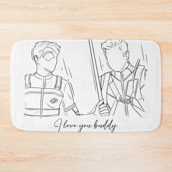 Item preview, I love you, buddy. designed and sold by Linneke.