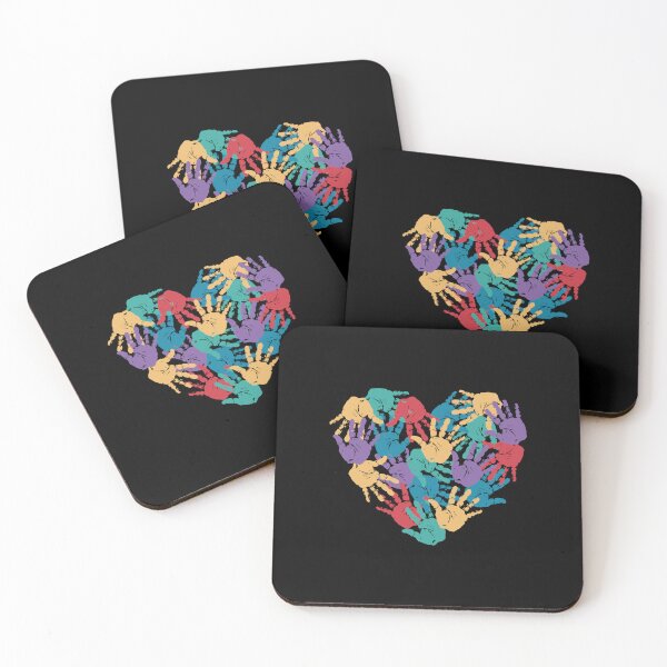 Item preview, Heart children's handprint designed and sold by DerSenat.