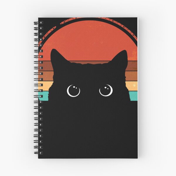 Item preview, Black Cat Peeking Sunset Vintage designed and sold by paaniartonnb.