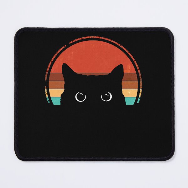 Item preview, Black Cat Peeking Sunset Vintage designed and sold by paaniartonnb.
