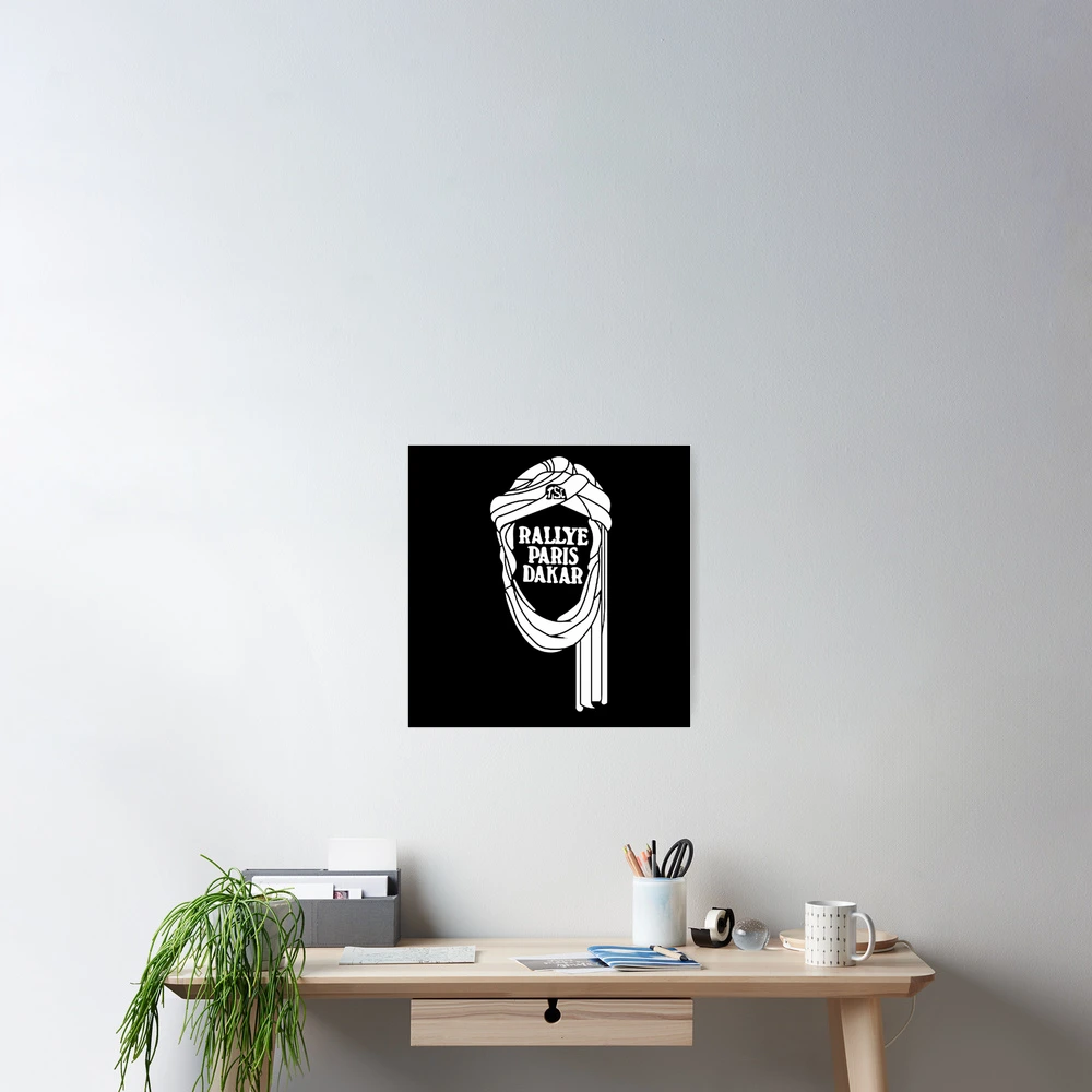 Dakar Rally canvas, Logo Dakar print, The Dakar wall art, Home Office decor, Dakar wall decor, Interior Design, Logo Dakar wall buy decor