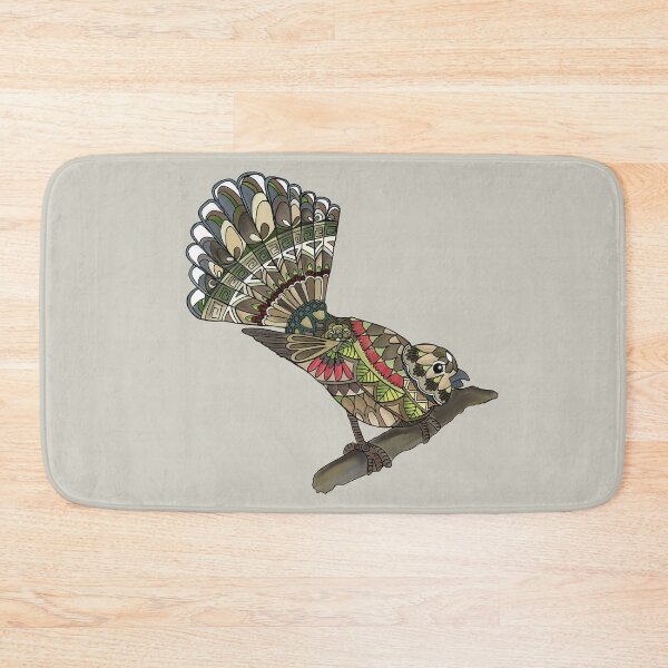 Item preview, Decorated Fantail designed and sold by LizCoatsArtNZ.