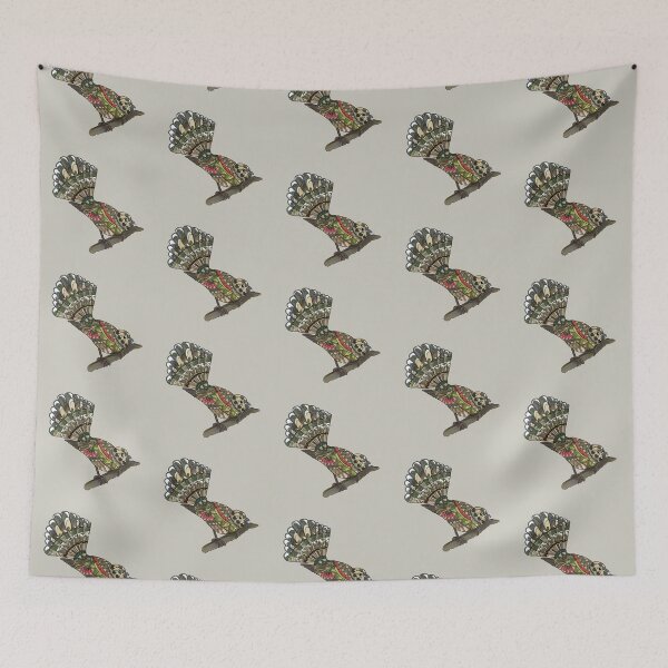 Item preview, Decorated Fantail designed and sold by LizCoatsArtNZ.