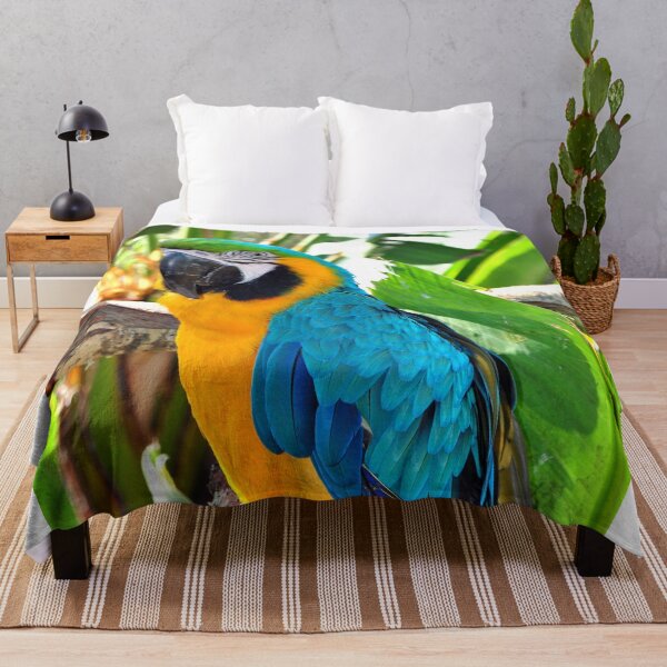 Item preview, Macaw Parrot Yellow And Blue Bird designed and sold by AndyEvansPhotos.