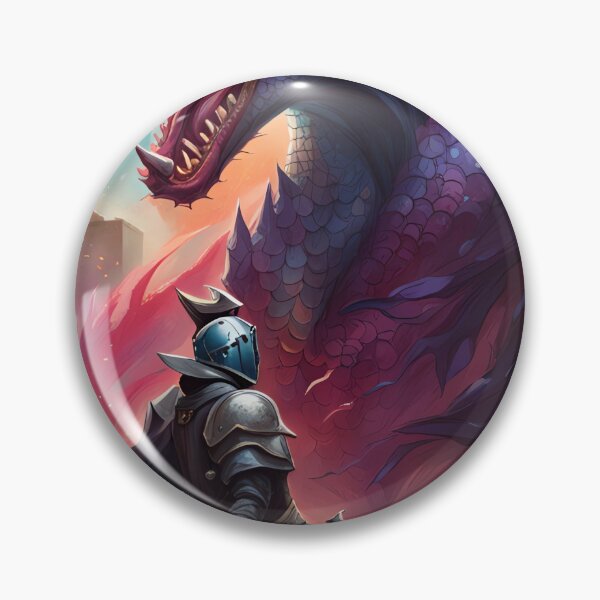 Item preview, Knight vs. Dragon designed and sold by KTOShop.