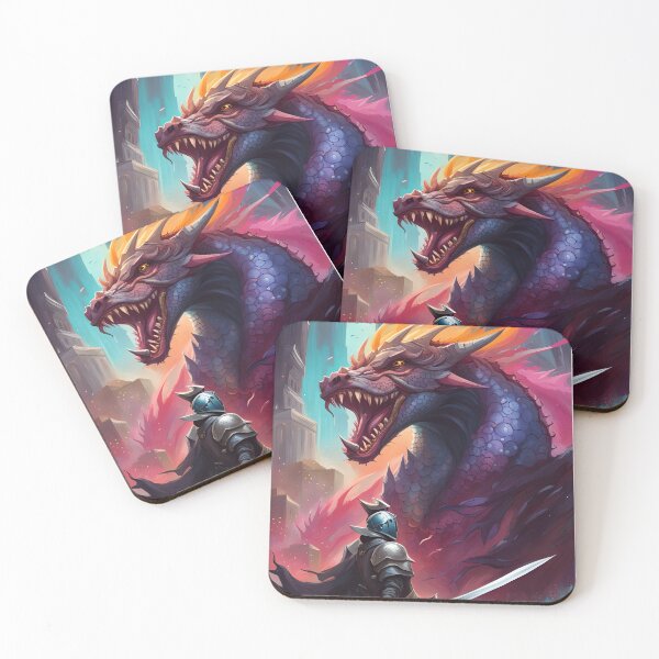 Item preview, Knight vs. Dragon designed and sold by KTOShop.