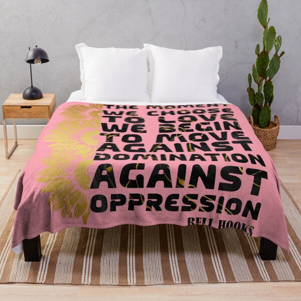 Item preview, Bell Hooks Quote Radical Feminist Women Empowerment designed and sold by SchlossInspire.