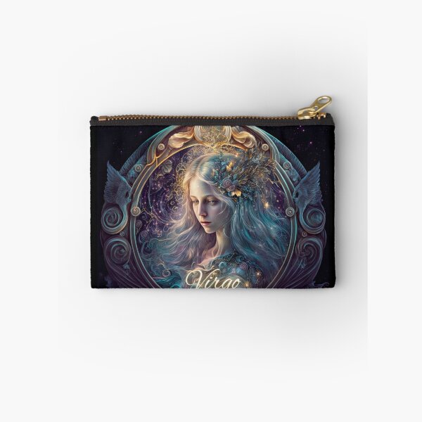 Item preview, Virgo Astrology Art: The Discerning Virgin and Mercury designed and sold by ieluxury.