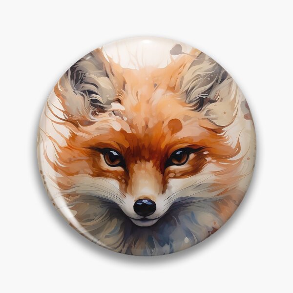 Item preview, Watercolor fox in imaginary forest  designed and sold by Dream It Craft It ✔️.