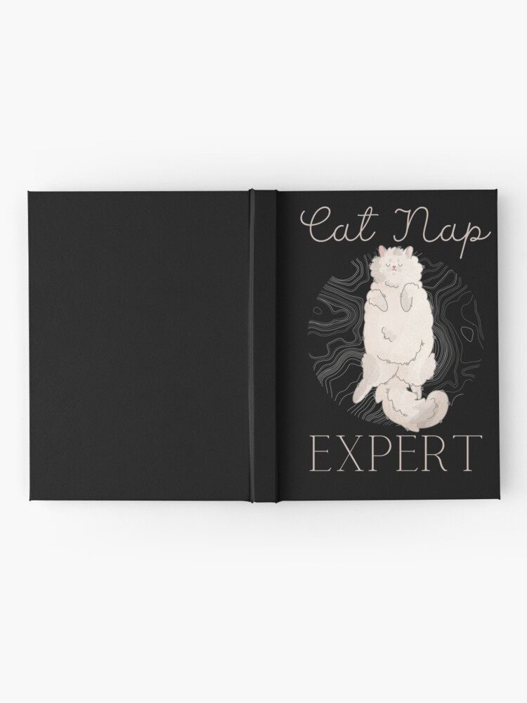 Thumbnail 2 of 3, Hardcover Journal, Cat Nap Expert - Persian cat Furbaby - Gifts for Cat Lovers designed and sold by FelineEmporium.