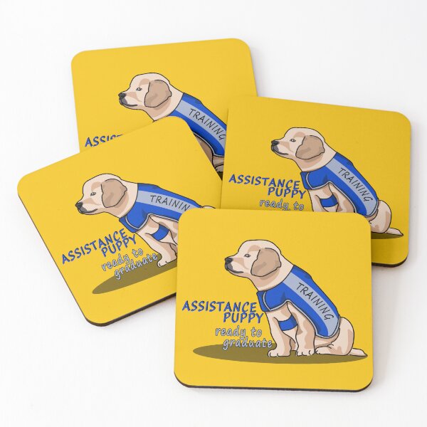 Item preview, Assistance Puppy Ready to Graduate: Golden Retriever Cutie designed and sold by Fun Funky Designs.
