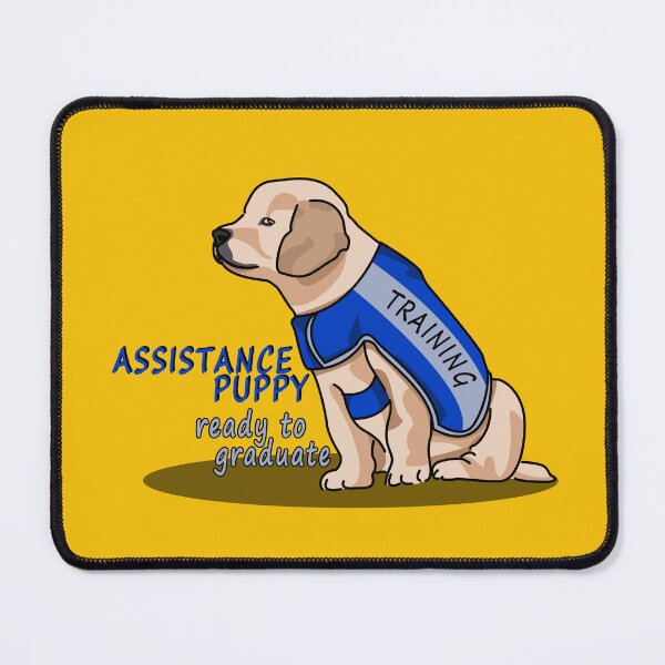 Item preview, Assistance Puppy Ready to Graduate: Golden Retriever Cutie designed and sold by Fun Funky Designs.