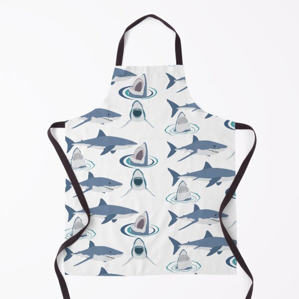 Item preview, Sharks Pattern Sticker Set - Redbubble Sticker designed and sold by bluehatgraphics.