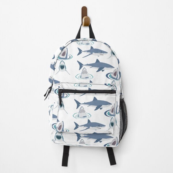 Item preview, Sharks Pattern Sticker Set - Redbubble Sticker designed and sold by bluehatgraphics.