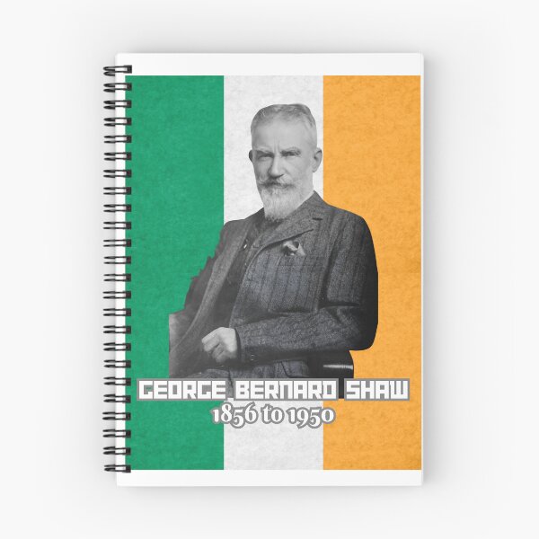 Artikelvorschau, George Bernard Shaw ist berühmt für seine Rolle bei der Revolutionierung des komödiantischen Dramas entworfen und verkauft von OliDesigns.