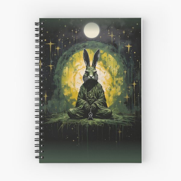 Item preview, Illuminati Bunny -Dark Green designed and sold by MyBunnyverse.
