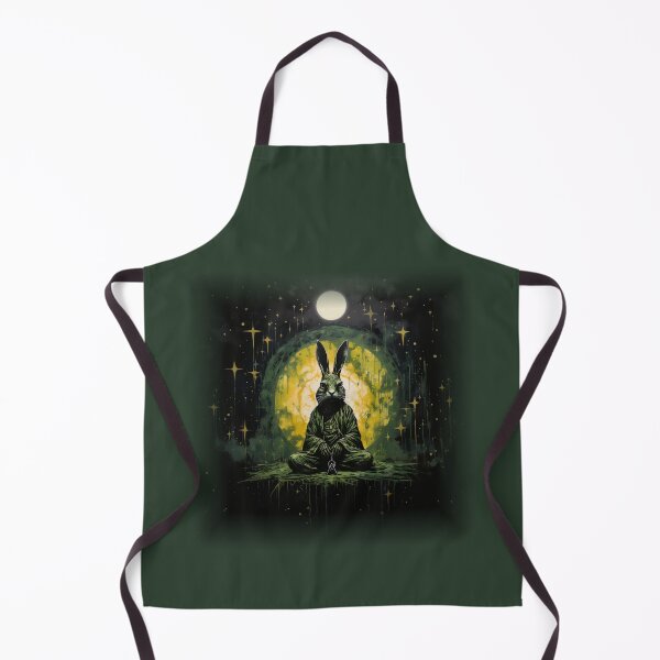 Item preview, Illuminati Bunny -Dark Green designed and sold by MyBunnyverse.