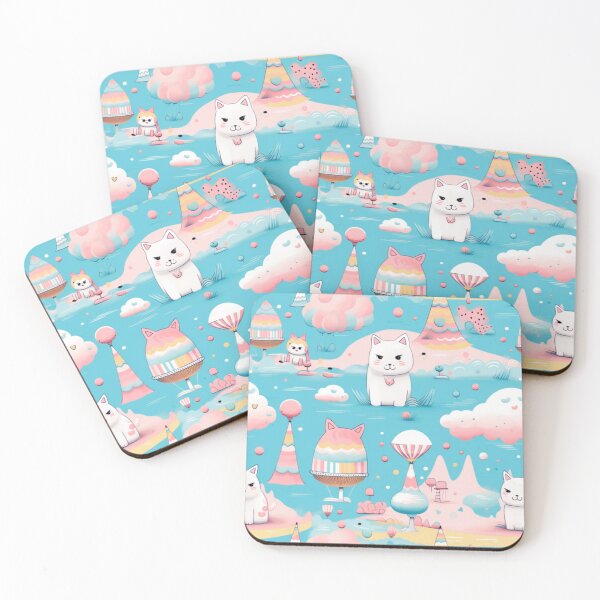 Item preview, Cat in Candy Land, Cat, Candy, Cute, Pet, Cute Cat, Gift,Drawing  designed and sold by puppynpaw.