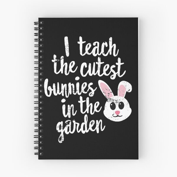Item preview, I Teach The Cutest Bunnies In Garden Easter Teacher T-Shirt designed and sold by 14thFloor.