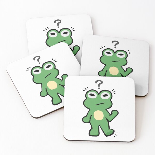 Item preview, Confused Shrugging Frog designed and sold by jodilemma.