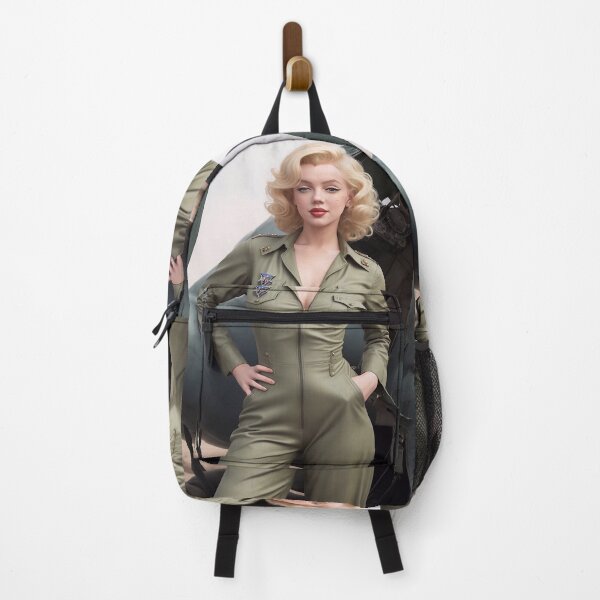 Item preview, Beautiful blonde pilot of a military plane designed and sold by M-Y-A-R-T-.