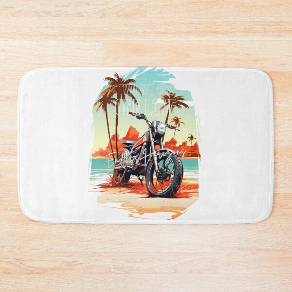Item preview, Two Wheels, One Love Tee - Endless Horizons Biker Design designed and sold by Moisky Patterns.