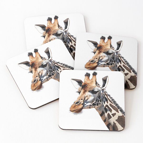 Item preview, The artwork featured a stunning portrayal of a giraffe using intricate ink lines, creating a mesmerizing black and white masterpiece. designed and sold by Best-Art-32.