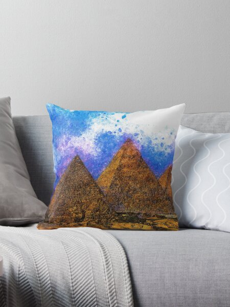 Artikel-Vorschau von Pyramiden von Gizeh, Farbkunst, designt und verkauft von artdragongift.