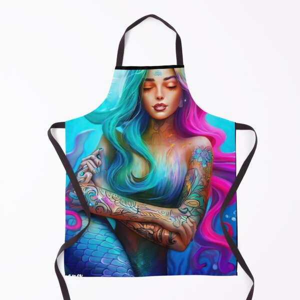 Item preview, Rainbow mermaid designed and sold by QueenOfWater.