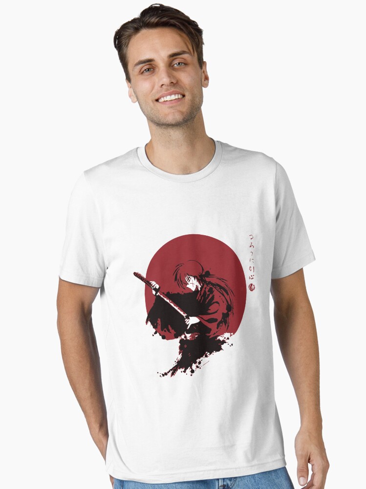 Rurouni Cool Anime Kenshin T-Shirt Rurouni Cool Anime Kenshin T-Shirt