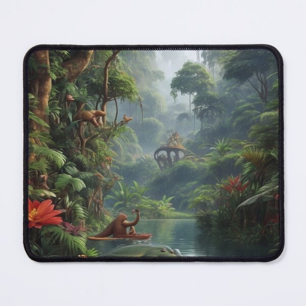Item preview, The lush and vibrant jungle  designed and sold by M-Y-A-R-T-.