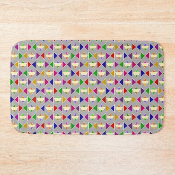 Item preview, triangle geometric pattern designed and sold by NAGNE.