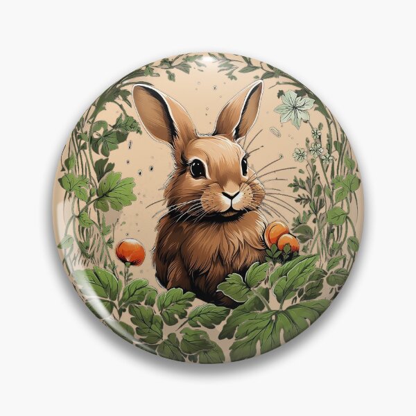 Item preview, conejito vegetal designed and sold by MyBunnyverse.