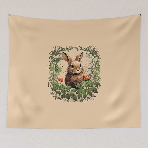 Item preview, Vegetal Bunny designed and sold by MyBunnyverse.