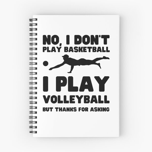 Item preview, I Play Volleyball (dark text) designed and sold by YourMateNate.