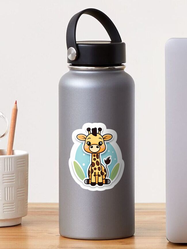 Baby Giraffe Kids 12 oz Water Bottle Flip Top – Crafty Casey's